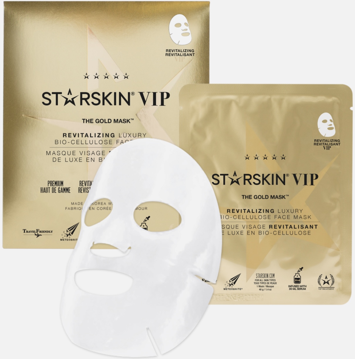 Starskin VIP The Gold Mask Revitalizing Face Mask